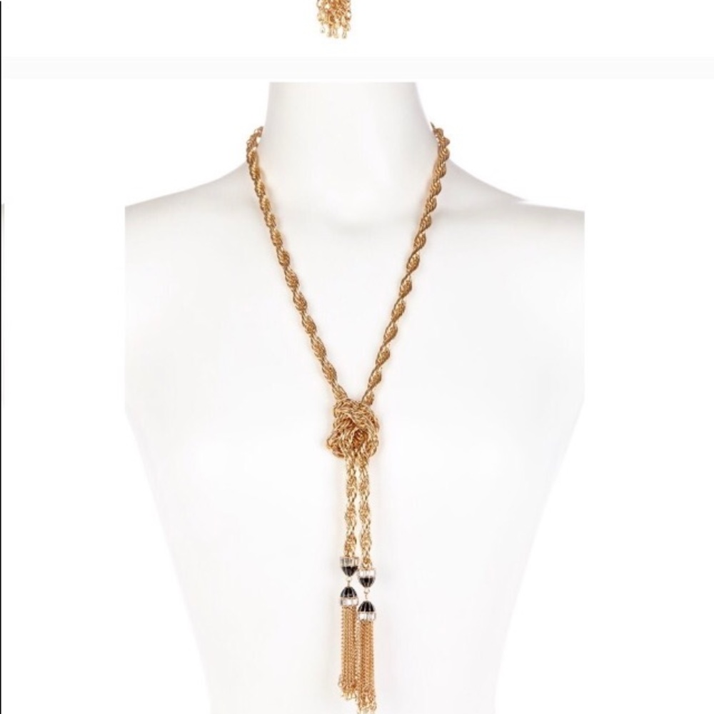 ⛄️ 18k Gold Plated Tassel Necklace